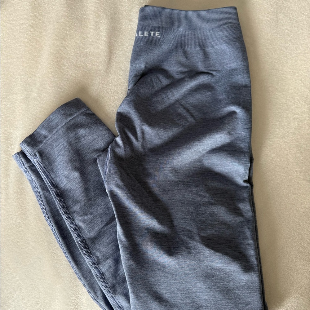Alphalete blueish gray leggings